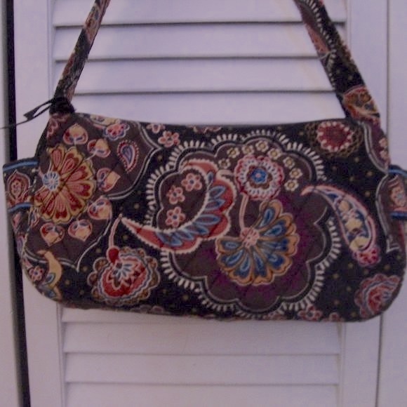 VERA BRADLEY Kensington Print Maggie Style PURSE - Picture 5 of 10